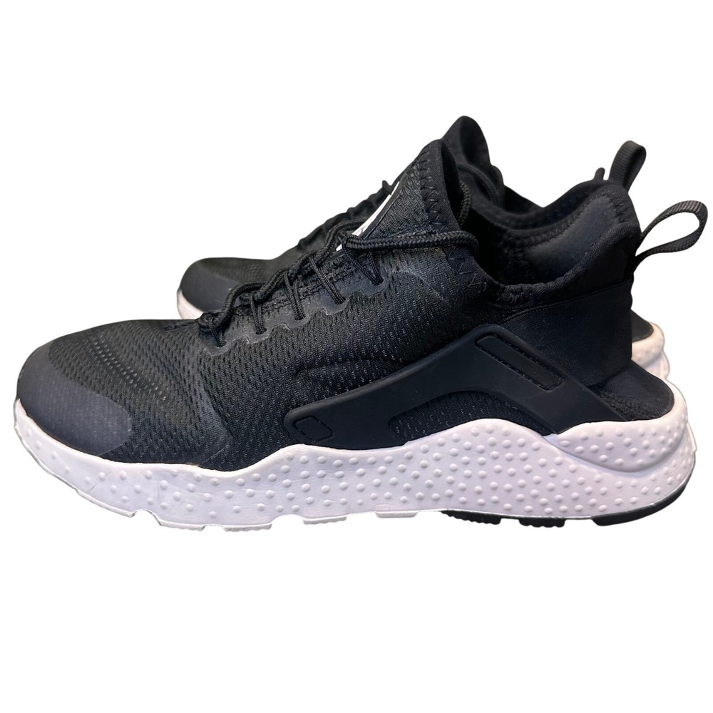 Nike Air Huarache Running Shoes Black White Womens Size 7.5 US 6 UK 38.5 EU